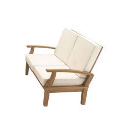 TEAK OUTDOOR LOVESEAT