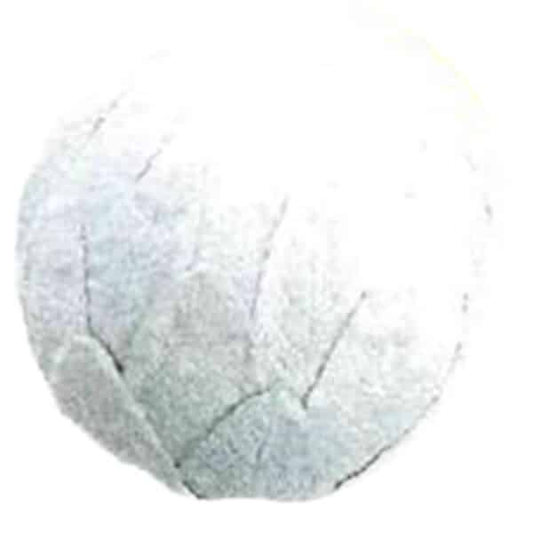 6" LAMBS EAR LEAF GREEN ORB